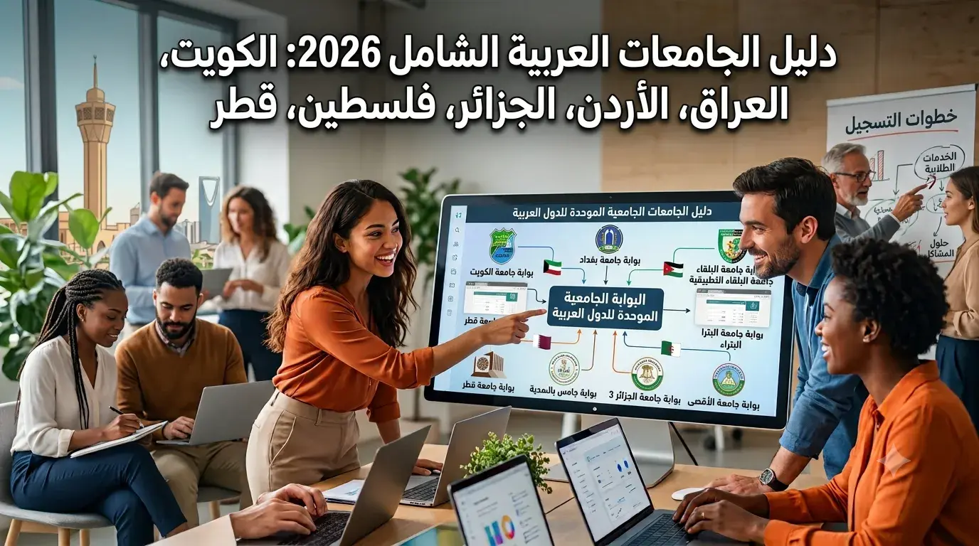 دليل الجامعات في الدول العربية: الكويت، العراق، الأردن، الجزائر، فلسطين، قطر 2026
